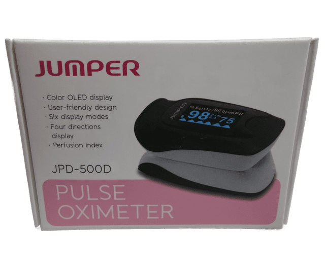 Oxymètre de Pouls JUMPER JPD-500D – Mesure Précise et Facilité d'Utilisation